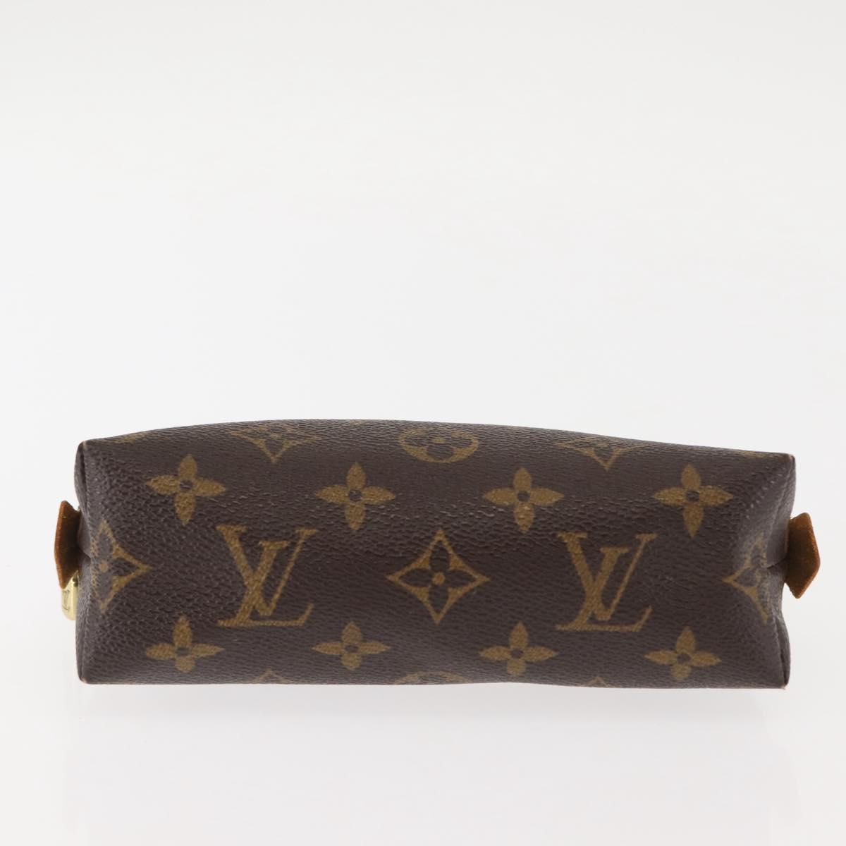 LOUIS VUITTON Monogram Pochette Cosmetic PM Pouch M43998 LV Auth 147185