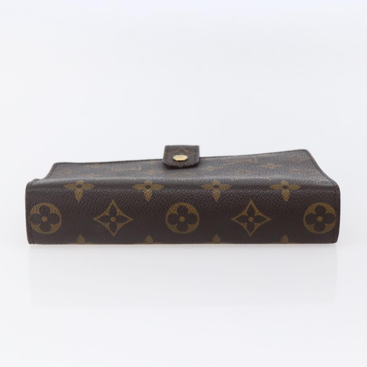 LOUIS VUITTON Monogram Agenda MM Day Planner Cover R20105 LV Auth 147186
