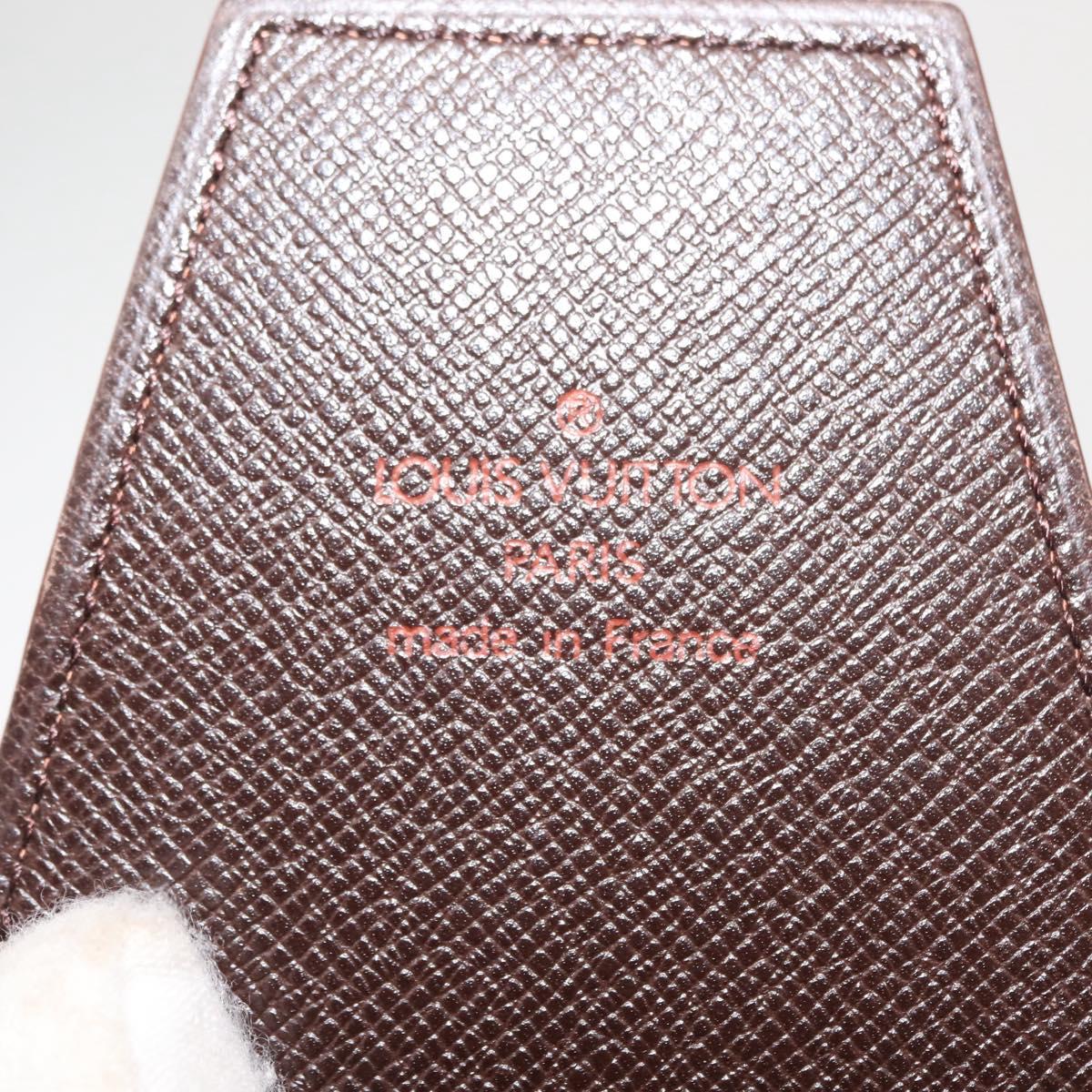 LOUIS VUITTON Damier Ebene Etui Cigarette Case N63024 LV Auth 147189