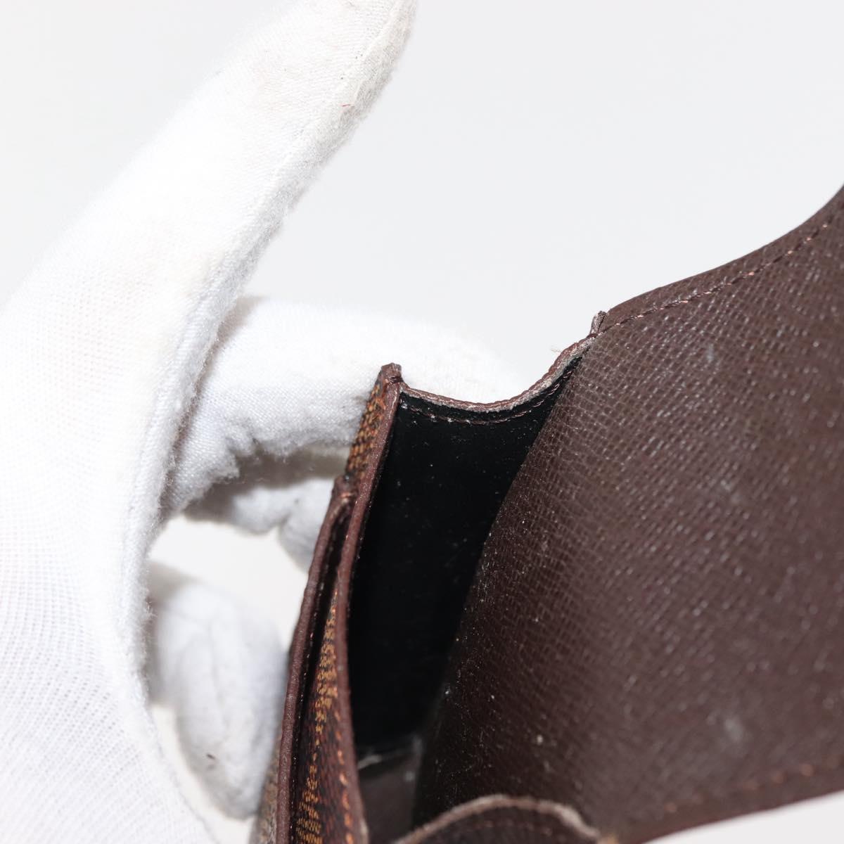 LOUIS VUITTON Damier Ebene Etui Cigarette Case N63024 LV Auth 147189