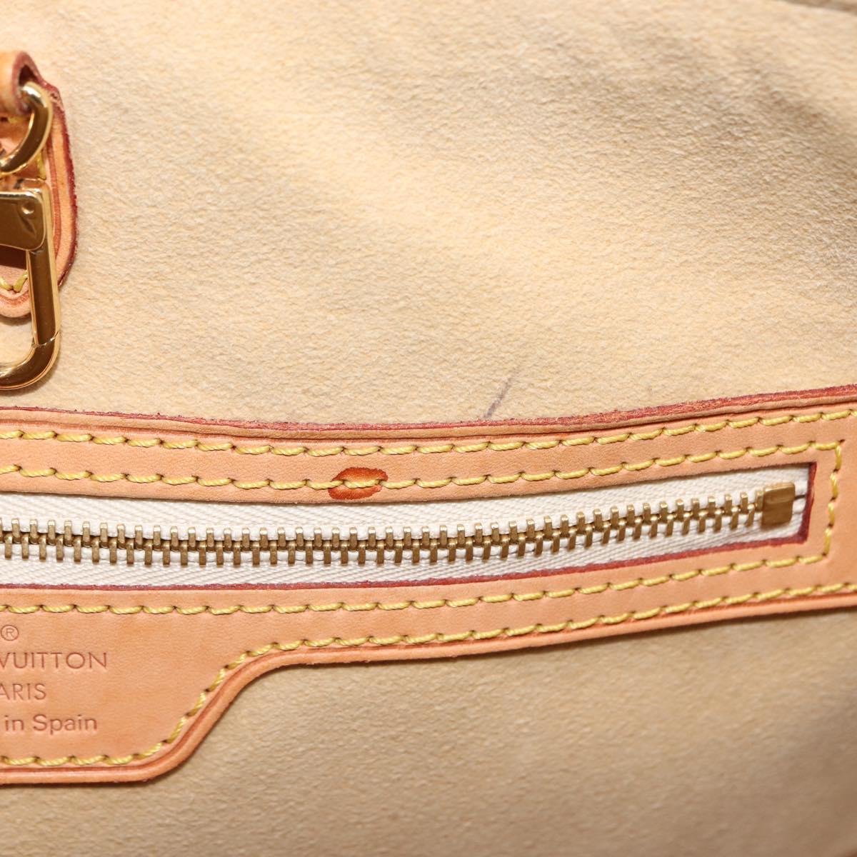 LOUIS VUITTON Damier Azur Hampstead PM Tote Bag N51207 LV Auth 147198