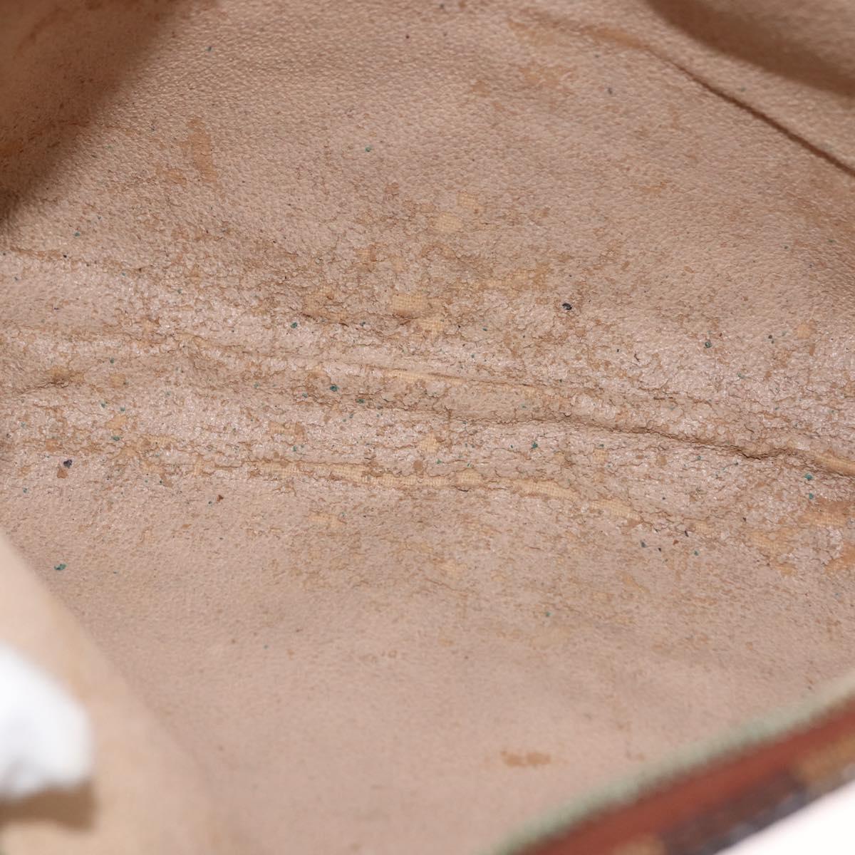 LOUIS VUITTON Damier Ebene Poche Toilette 26 Pouch N47543 LV Auth 147199