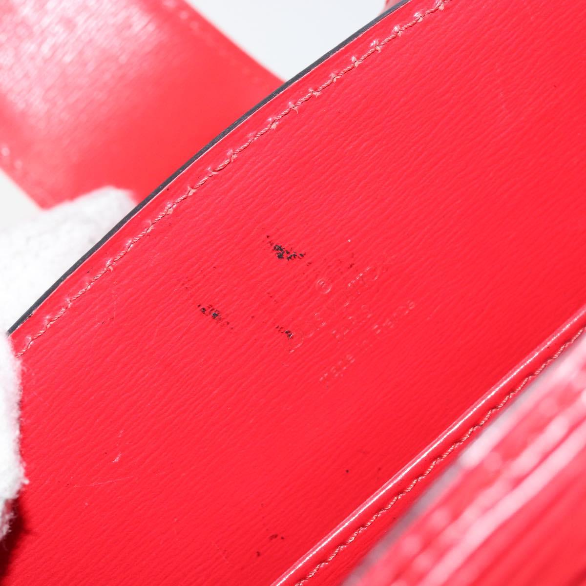 LOUIS VUITTON Epi Capuchin Shoulder Bag Red M52347 LV Auth 147201