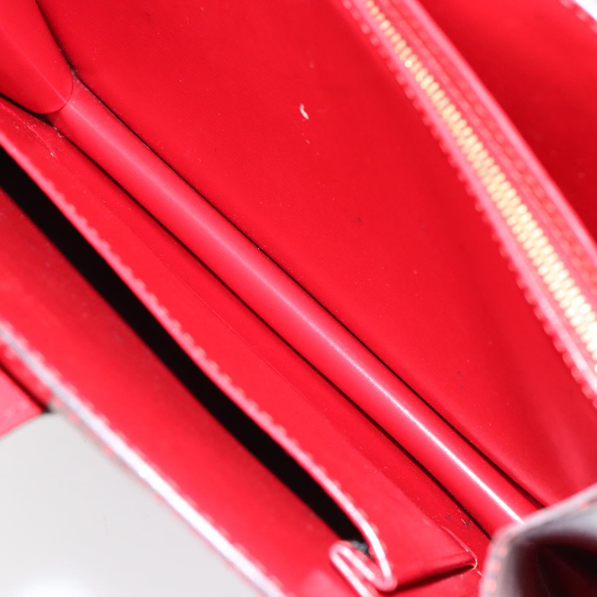 LOUIS VUITTON Epi Capuchin Shoulder Bag Red M52347 LV Auth 147201