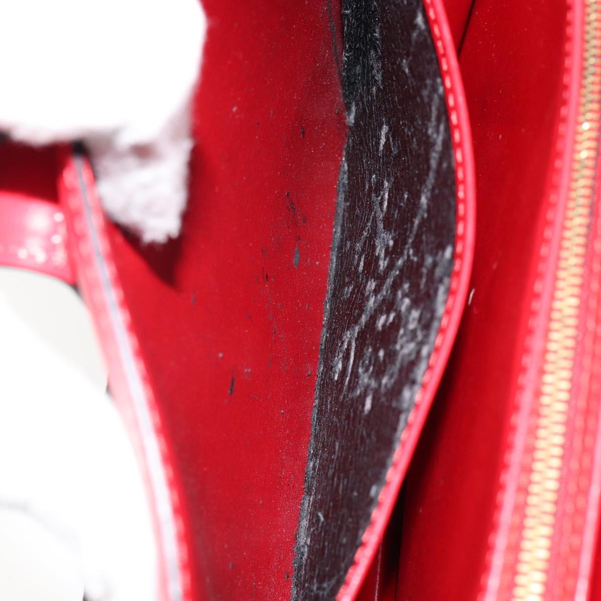 LOUIS VUITTON Epi Capuchin Shoulder Bag Red M52347 LV Auth 147201