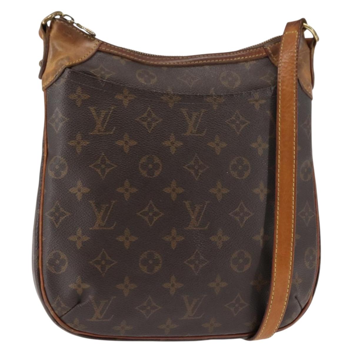 LOUIS VUITTON Monogram Odeon PM Shoulder Bag M56390 LV Auth 147202