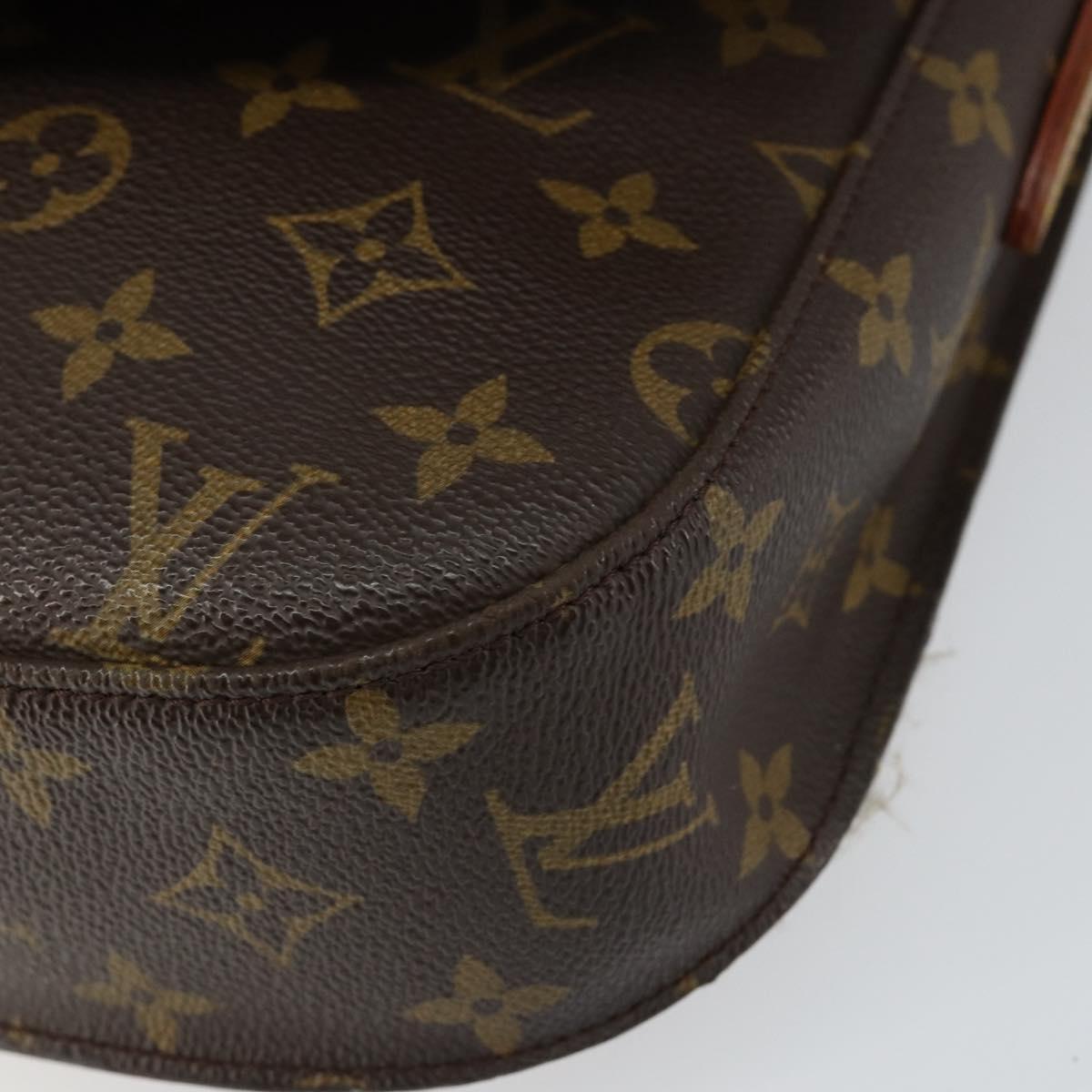 LOUIS VUITTON Monogram Saint Cloud GM Shoulder Bag M51242 LV Auth 147203