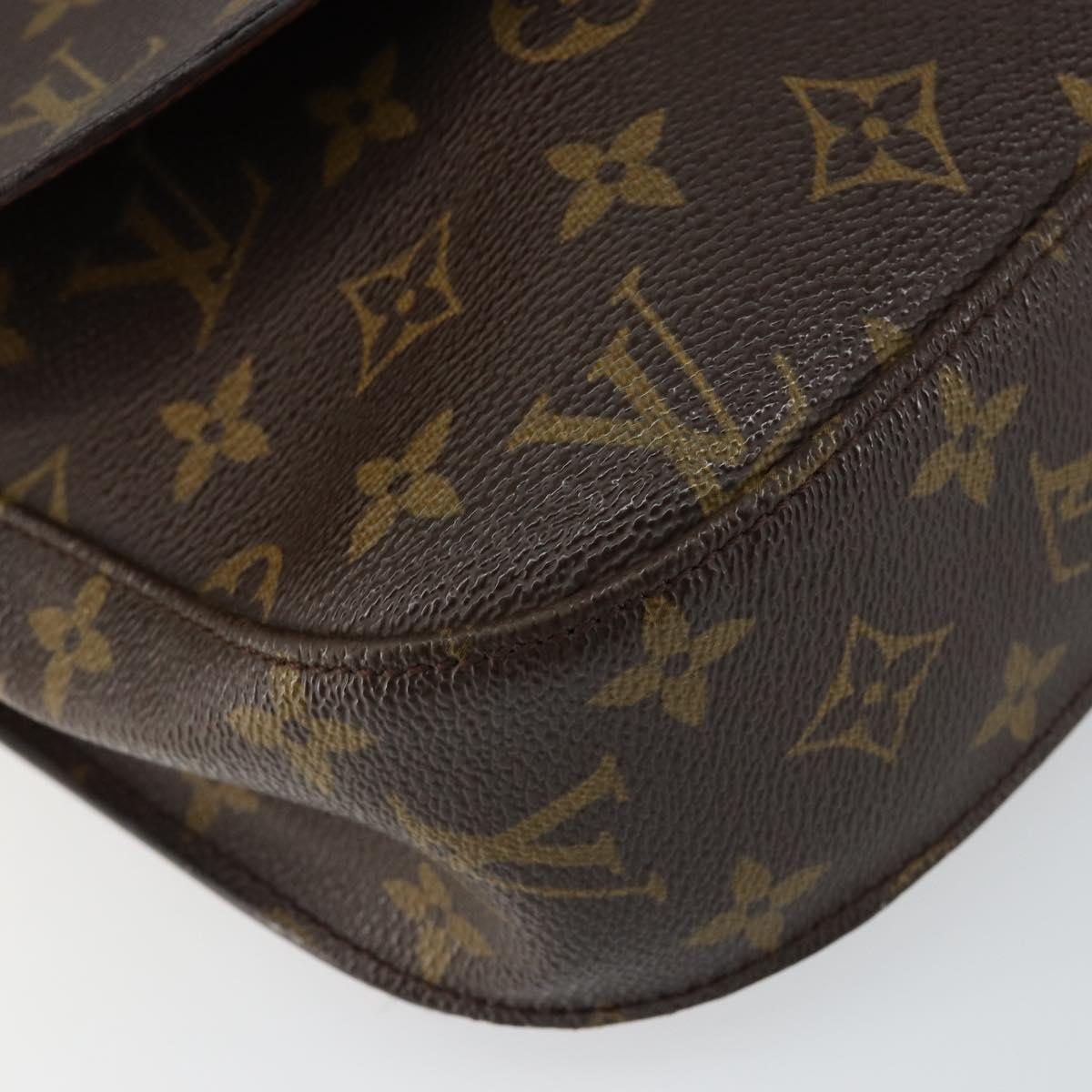 LOUIS VUITTON Monogram Saint Cloud GM Shoulder Bag M51242 LV Auth 147203
