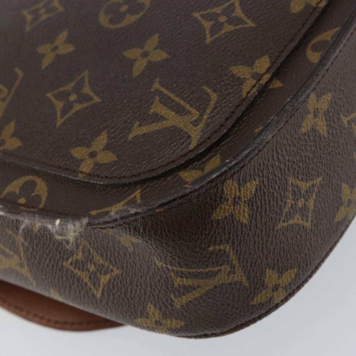 LOUIS VUITTON Monogram Saint Cloud GM Shoulder Bag M51242 LV Auth 147203
