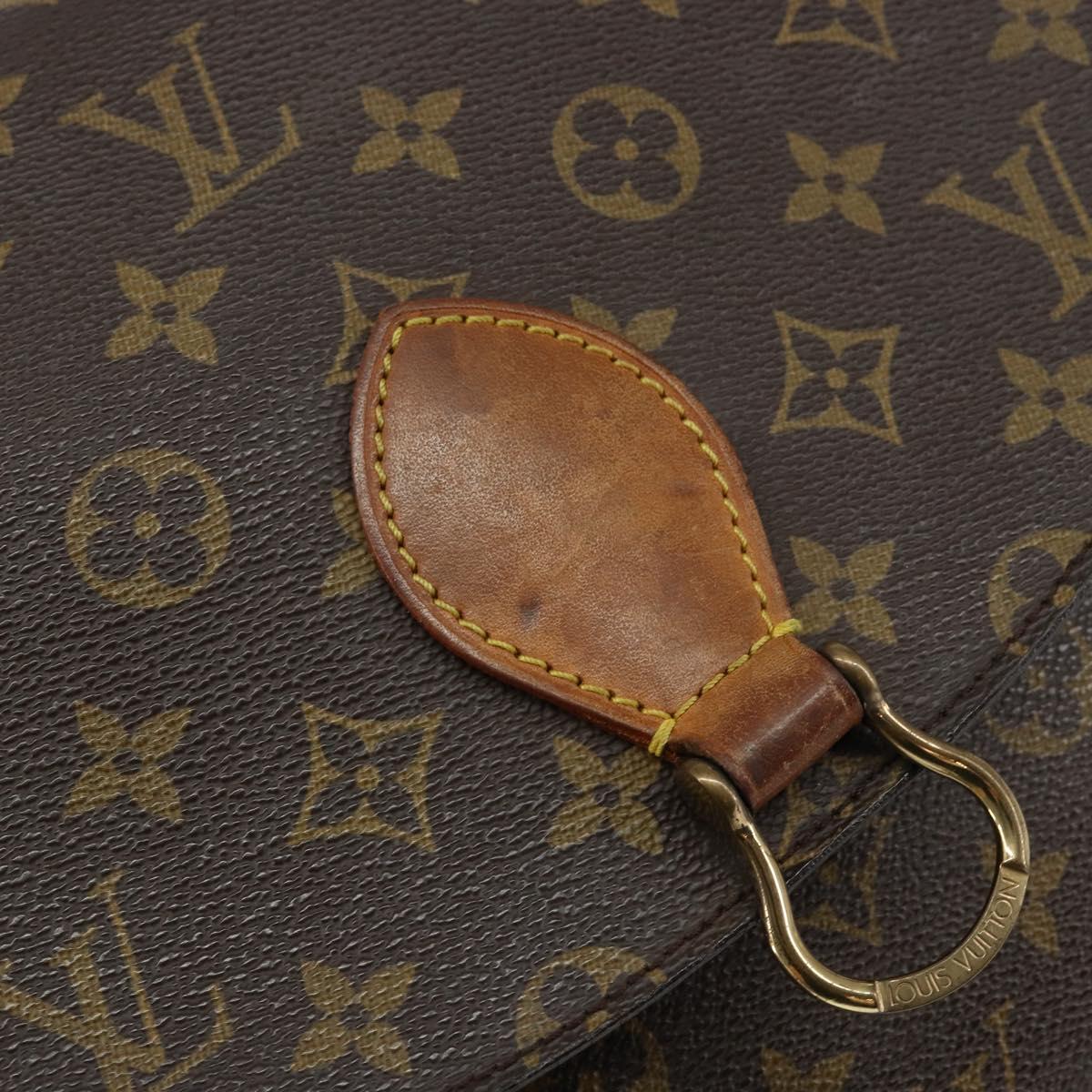 LOUIS VUITTON Monogram Saint Cloud GM Shoulder Bag M51242 LV Auth 147203
