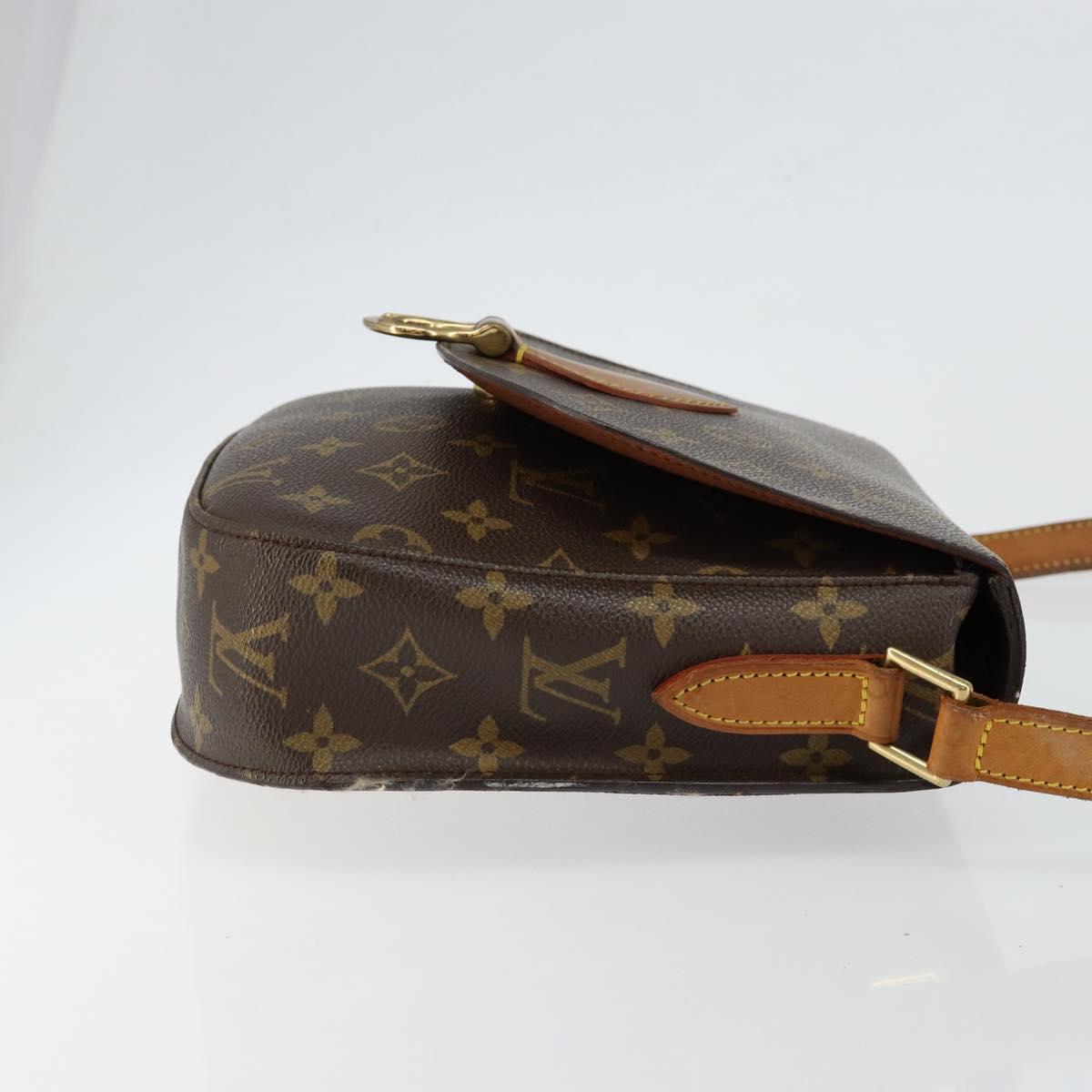 LOUIS VUITTON Monogram Saint Cloud GM Shoulder Bag M51242 LV Auth 147203