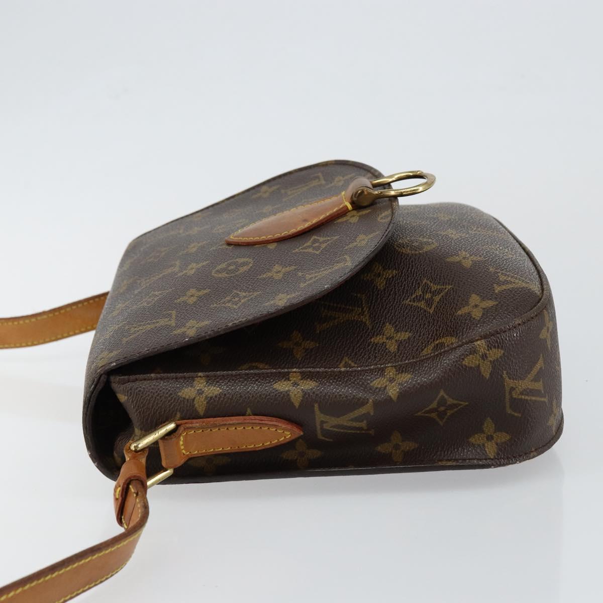 LOUIS VUITTON Monogram Saint Cloud GM Shoulder Bag M51242 LV Auth 147203