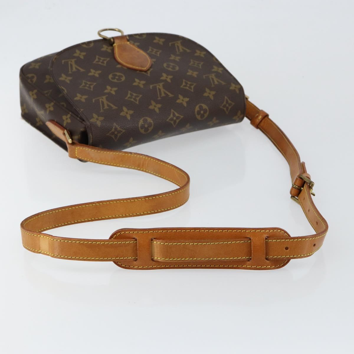 LOUIS VUITTON Monogram Saint Cloud GM Shoulder Bag M51242 LV Auth 147203