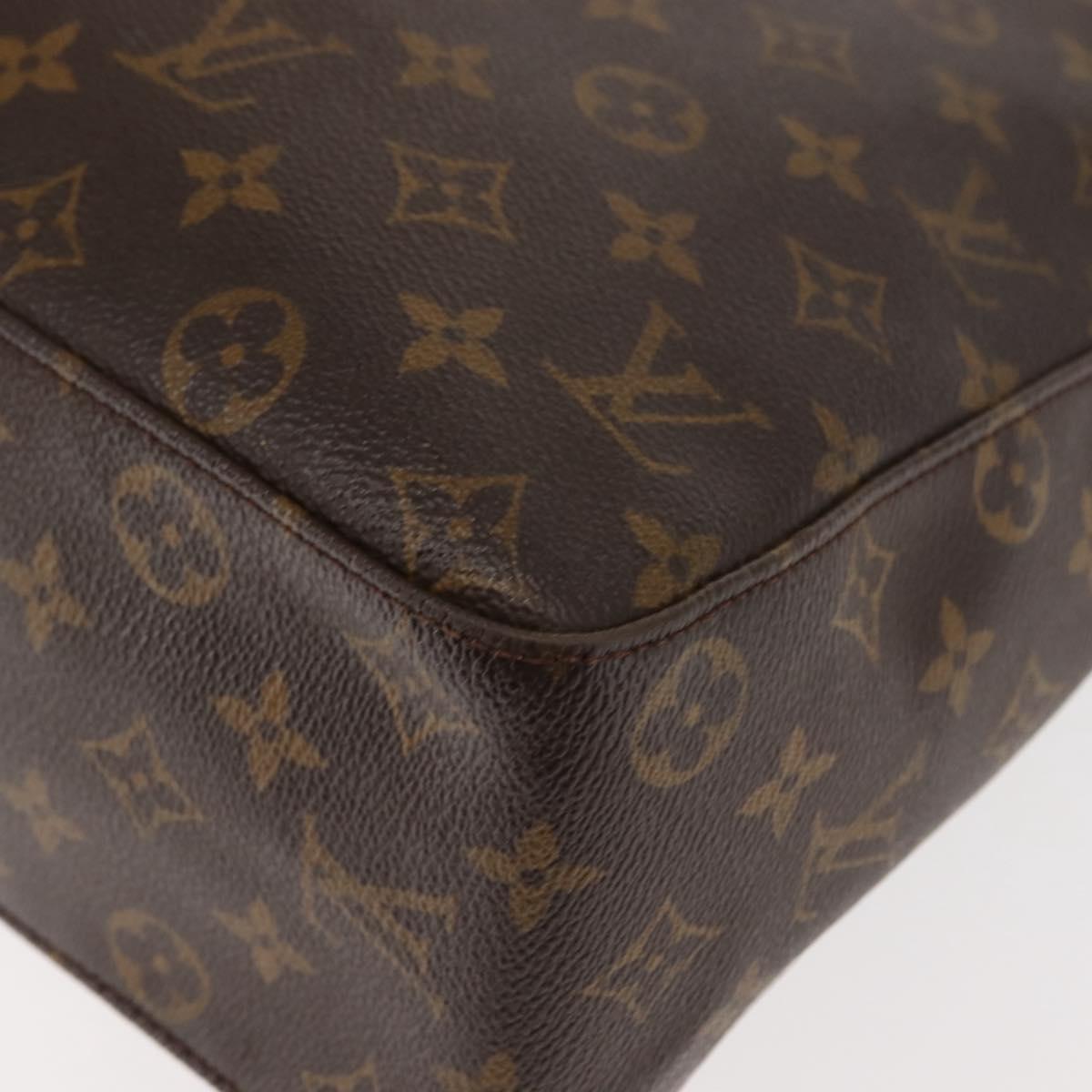 LOUIS VUITTON Monogram Looping GM Shoulder Bag M51145 LV Auth 147204