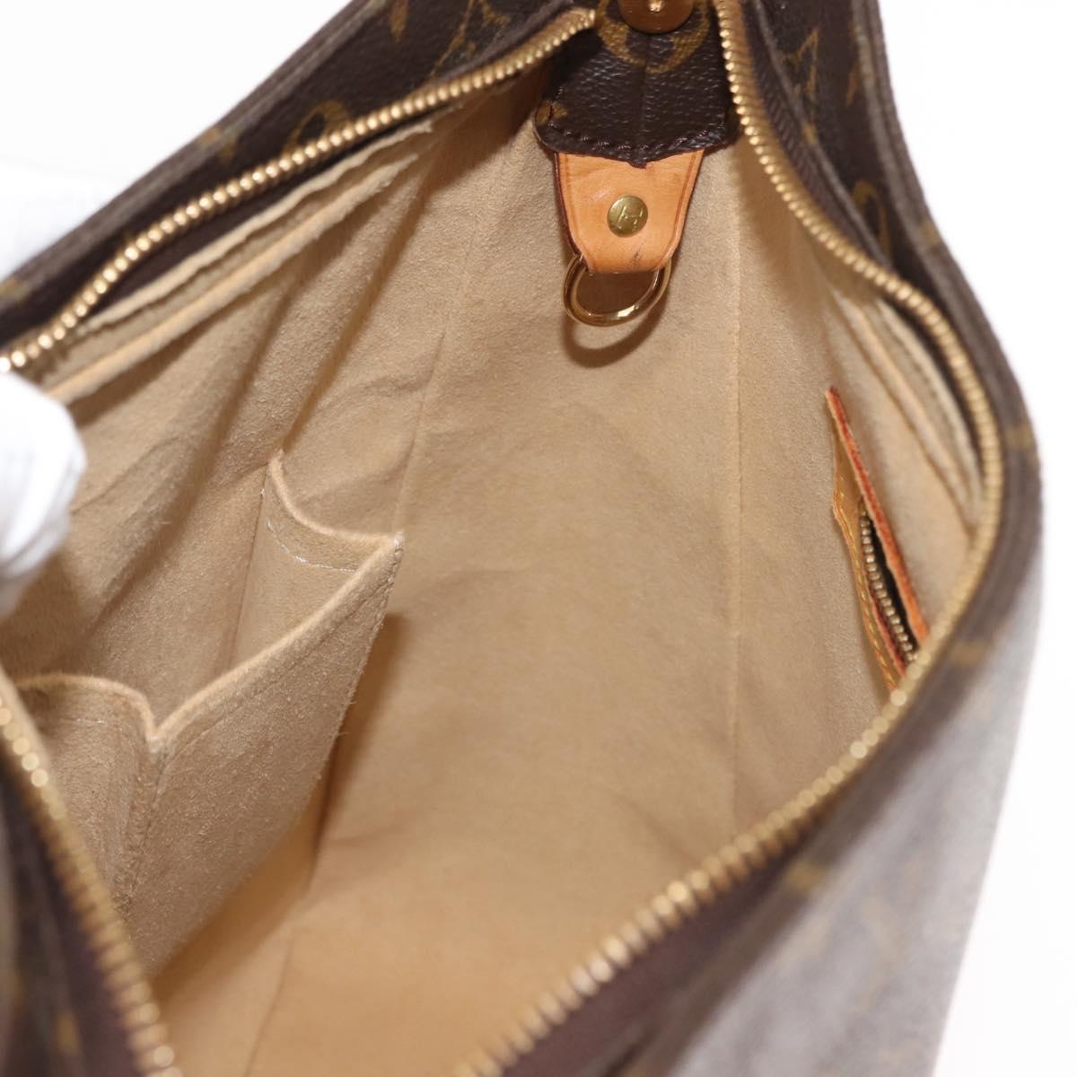 LOUIS VUITTON Monogram Looping GM Shoulder Bag M51145 LV Auth 147204