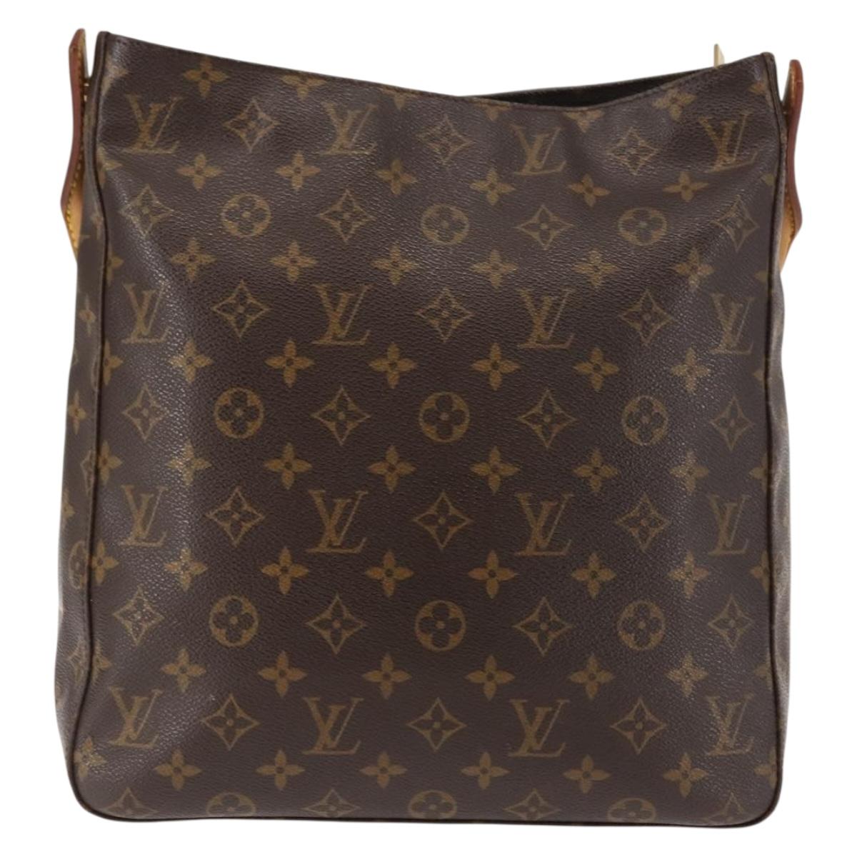 LOUIS VUITTON Monogram Looping GM Shoulder Bag M51145 LV Auth 147204