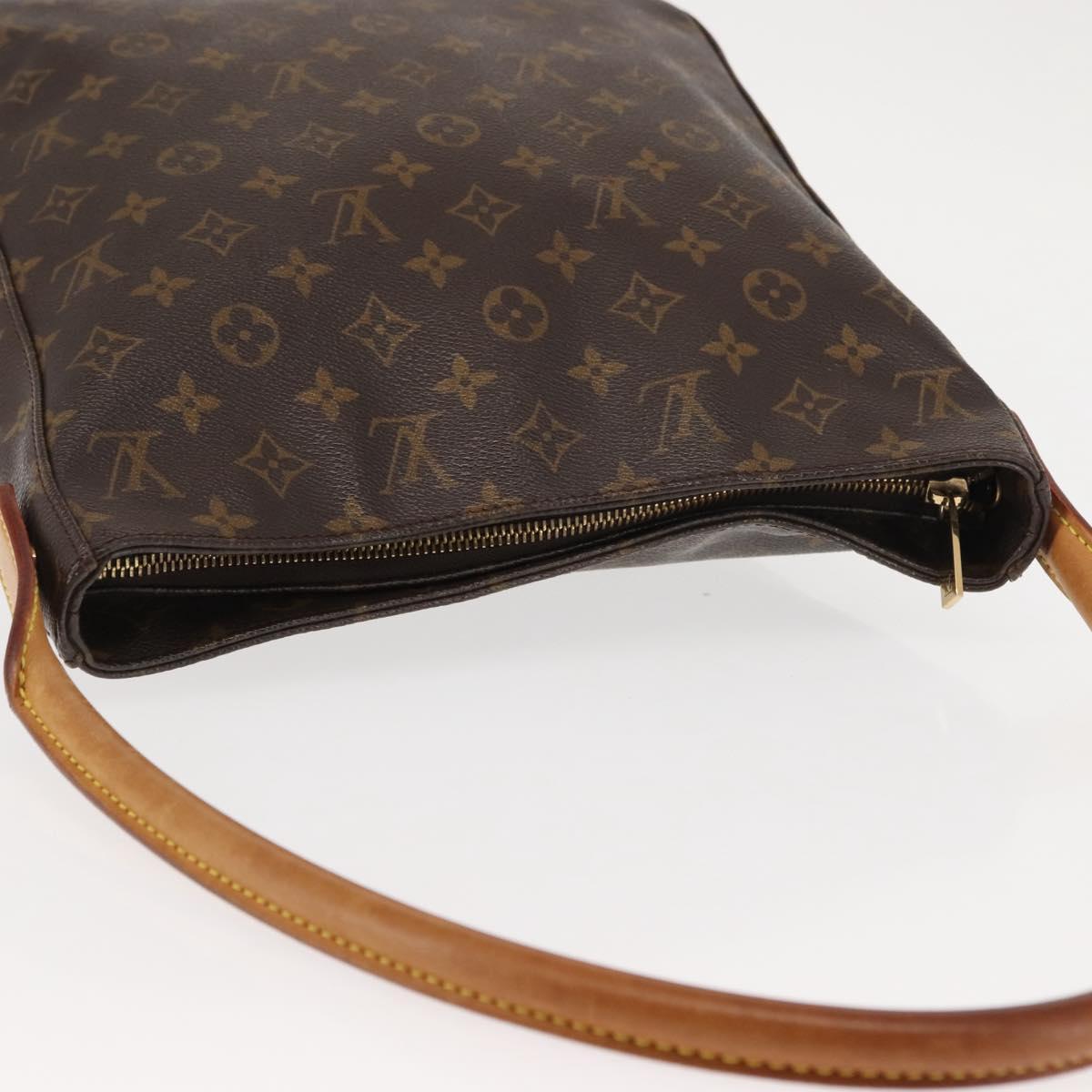 LOUIS VUITTON Monogram Looping GM Shoulder Bag M51145 LV Auth 147204