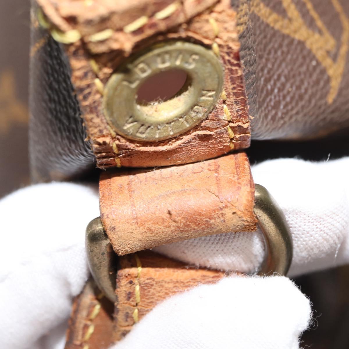 LOUIS VUITTON Monogram Petit Noe Shoulder Bag M42226 LV Auth 147208