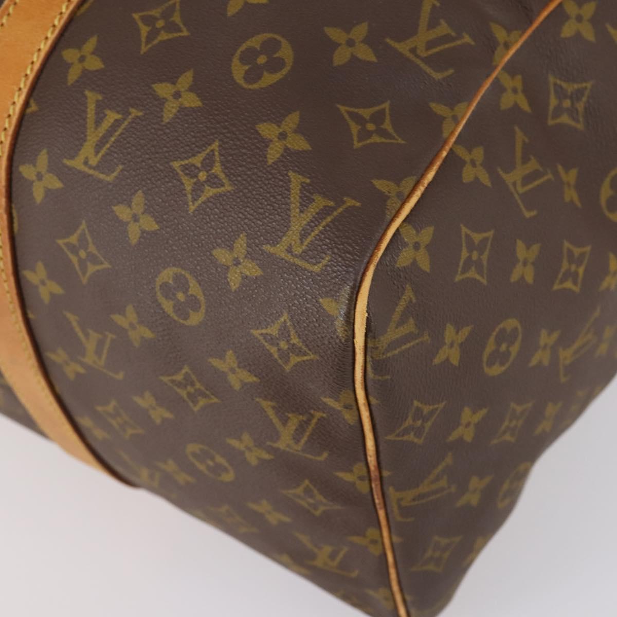LOUIS VUITTON Monogram Sac Souple 45 Boston Bag M41624 LV Auth 147210