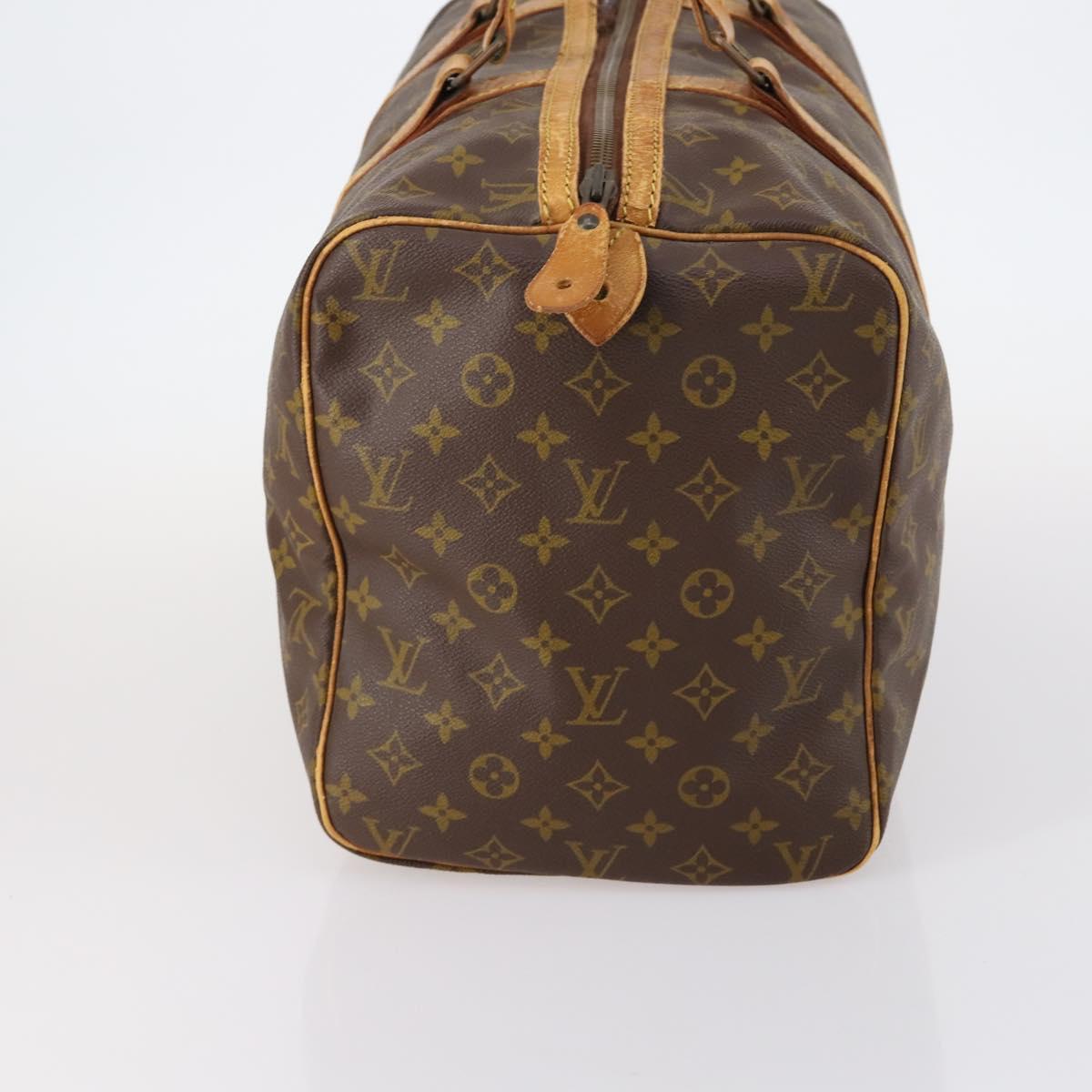 LOUIS VUITTON Monogram Sac Souple 45 Boston Bag M41624 LV Auth 147210