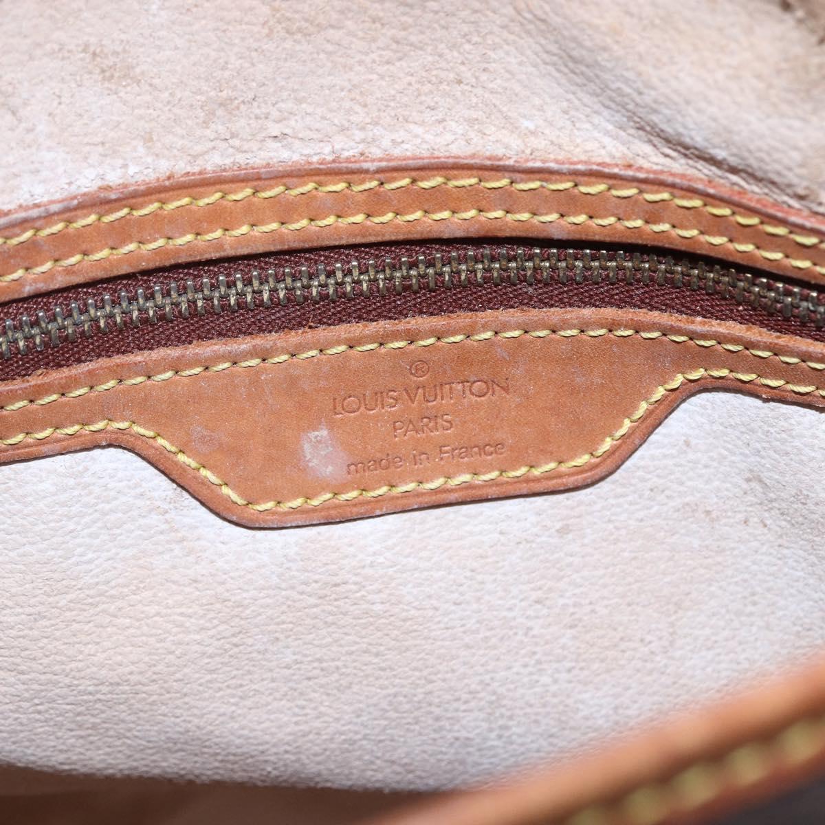 LOUIS VUITTON Monogram Bucket PM Shoulder Bag M42238 LV Auth 147211