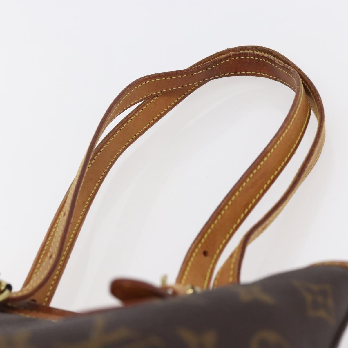 LOUIS VUITTON Monogram Bucket PM Shoulder Bag M42238 LV Auth 147211