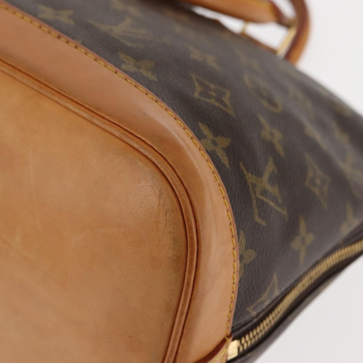 LOUIS VUITTON Monogram Alma Hand Bag M51130 LV Auth 147212