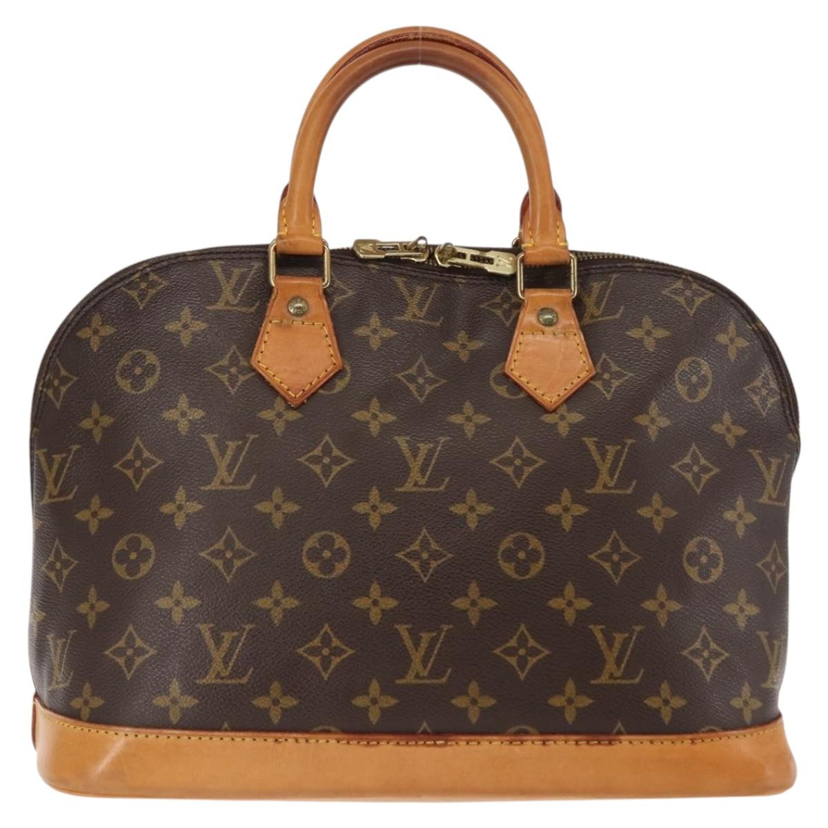 LOUIS VUITTON Monogram Alma Hand Bag M51130 LV Auth 147212