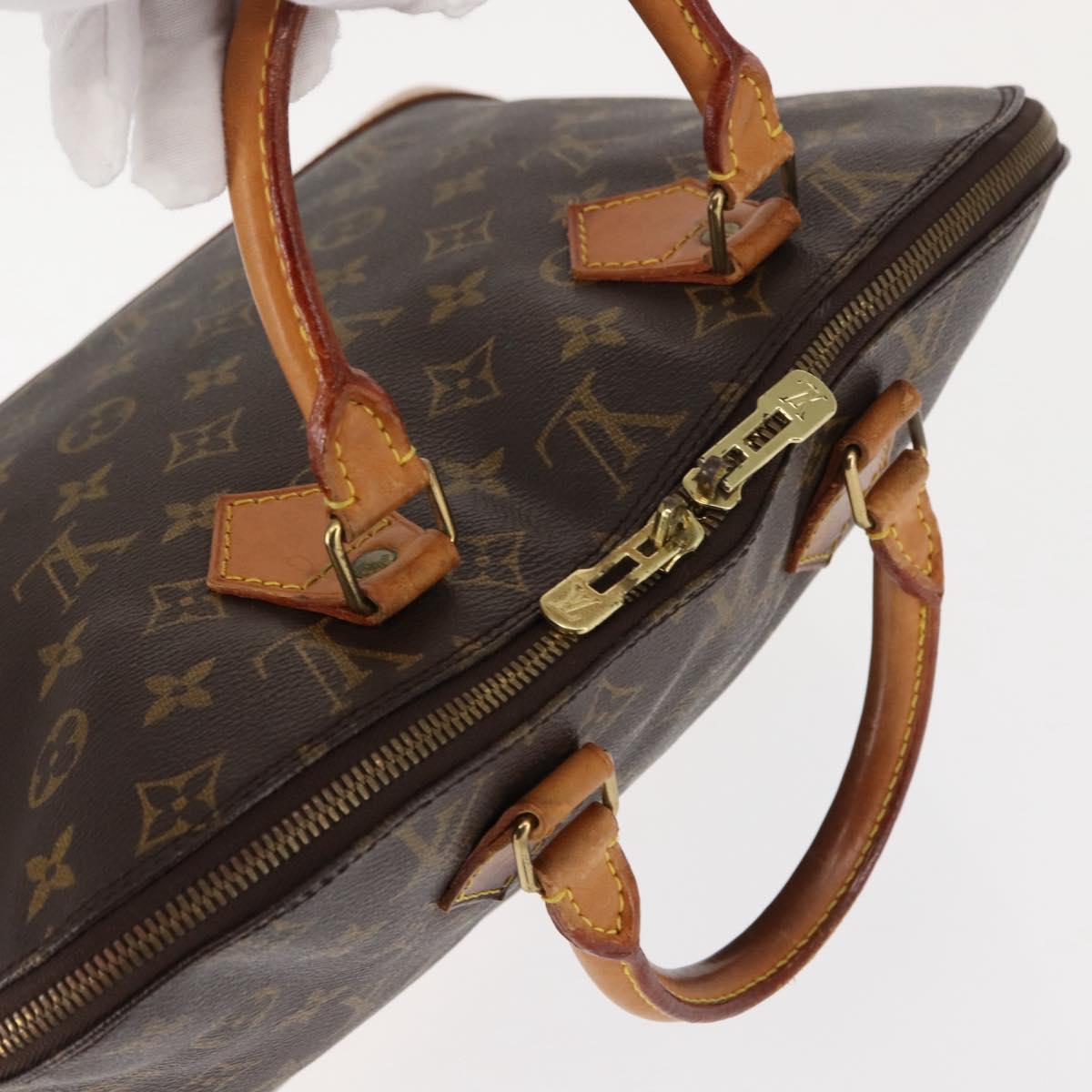 LOUIS VUITTON Monogram Alma Hand Bag M51130 LV Auth 147212