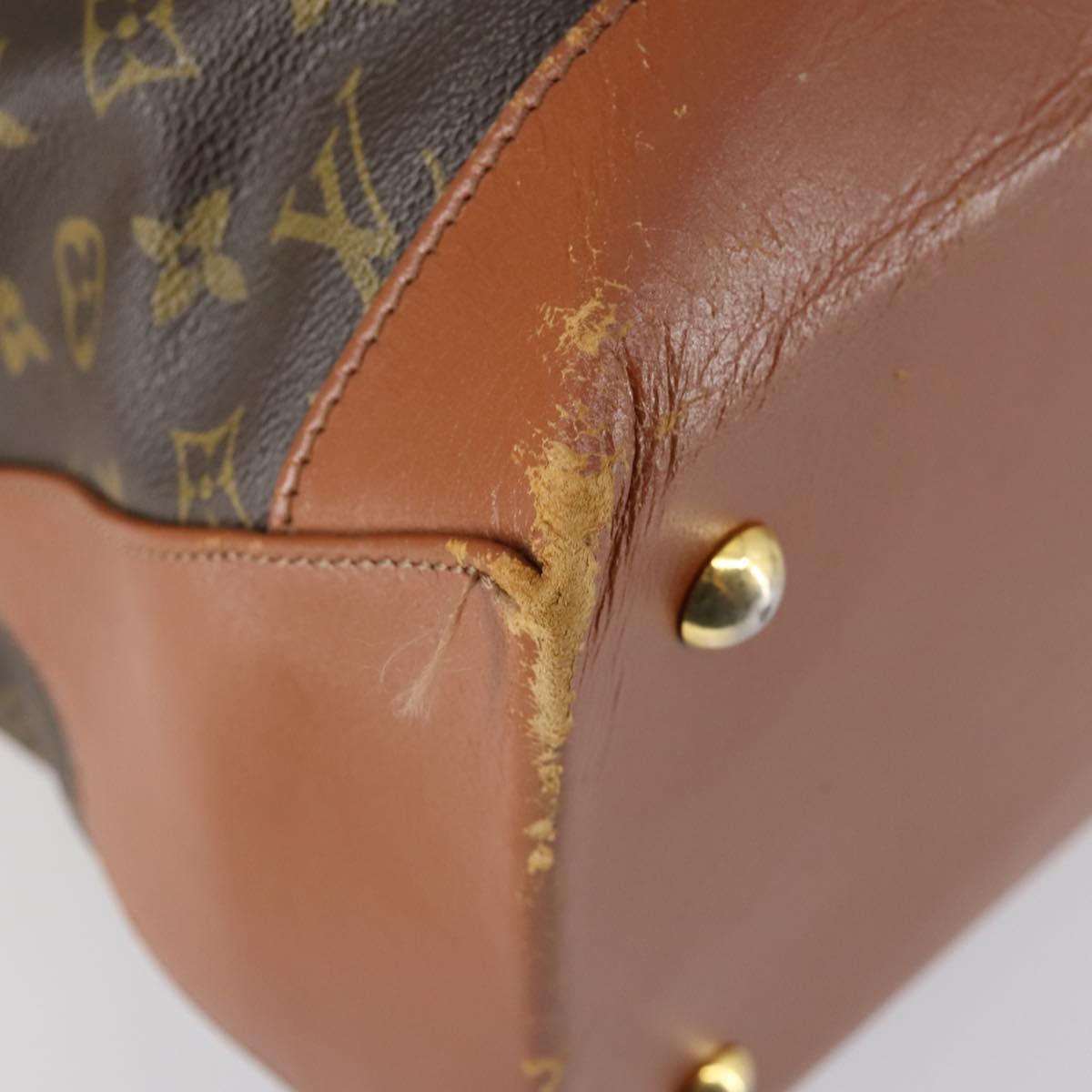 LOUIS VUITTON Monogram Sac Weekend GM Tote Bag M42420 LV Auth 147215