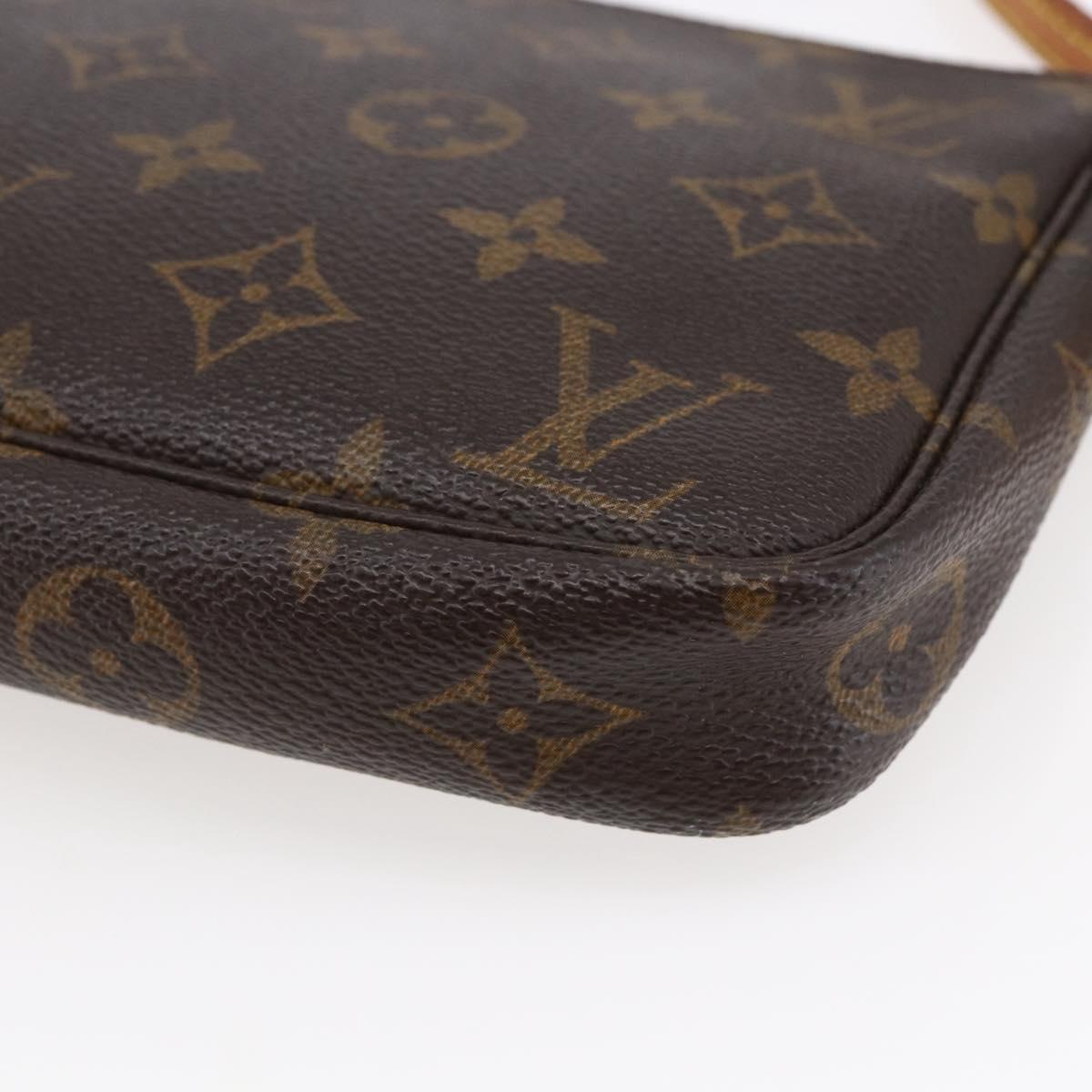 LOUIS VUITTON Monogram Pochette Accessoires Pouch M51980 LV Auth 147220