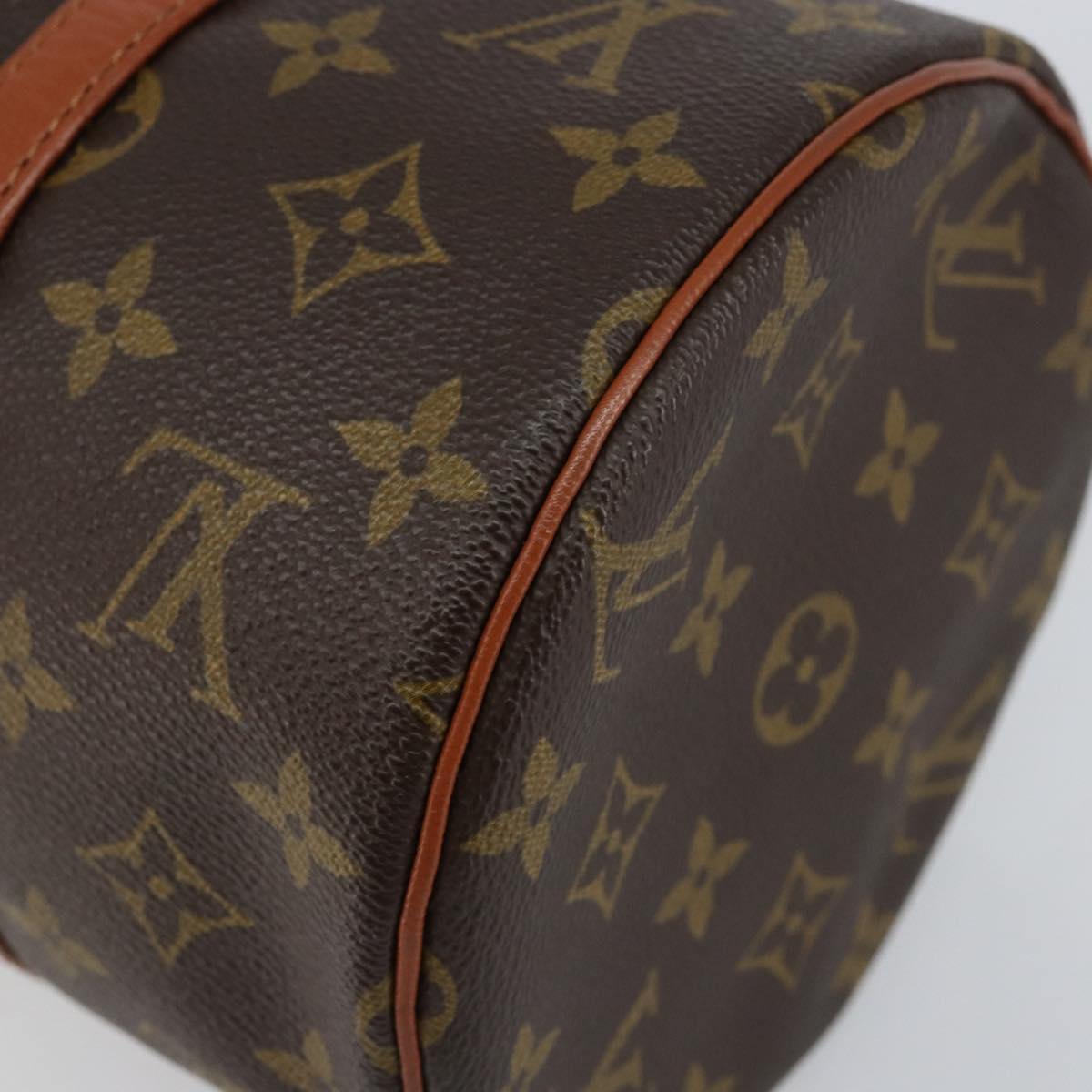 LOUIS VUITTON Monogram Papillon 30 Hand Bag M51385 LV Auth 147221