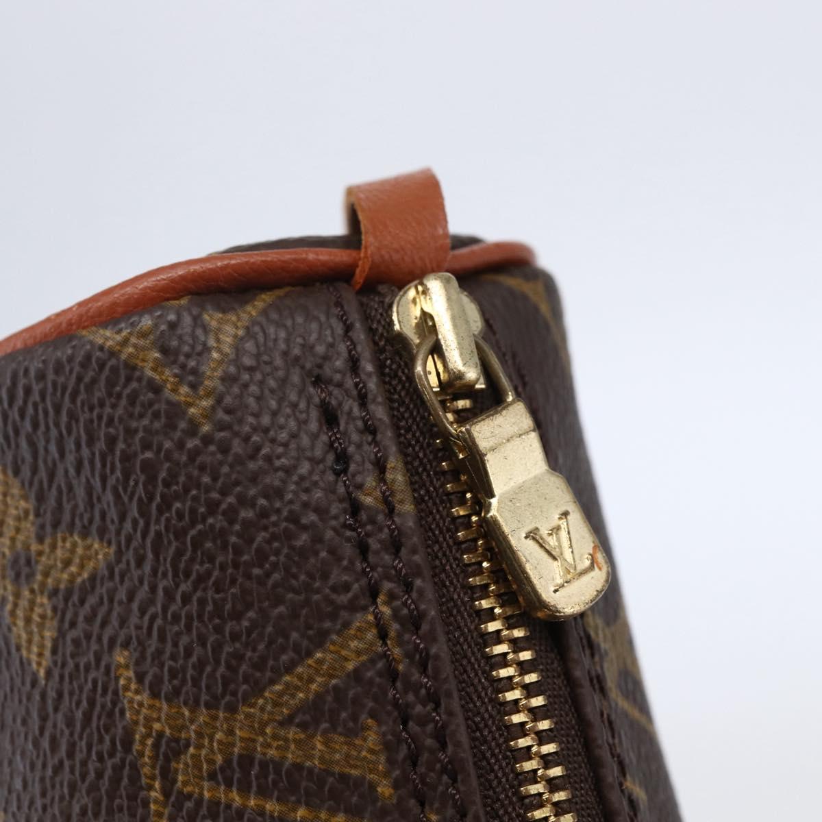 LOUIS VUITTON Monogram Papillon Pouch LV Auth 147222