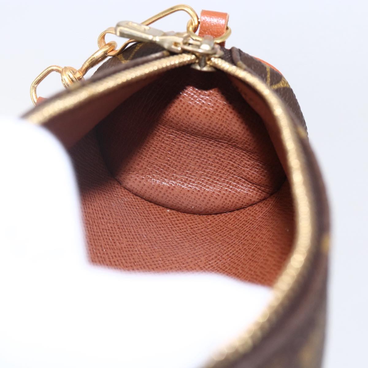 LOUIS VUITTON Monogram Papillon Pouch LV Auth 147222