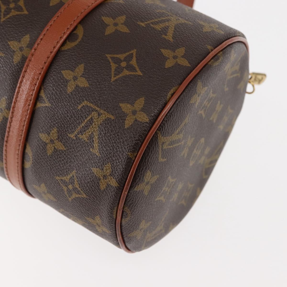 LOUIS VUITTON Monogram Papillon 30 Hand Bag M51385 LV Auth 147223
