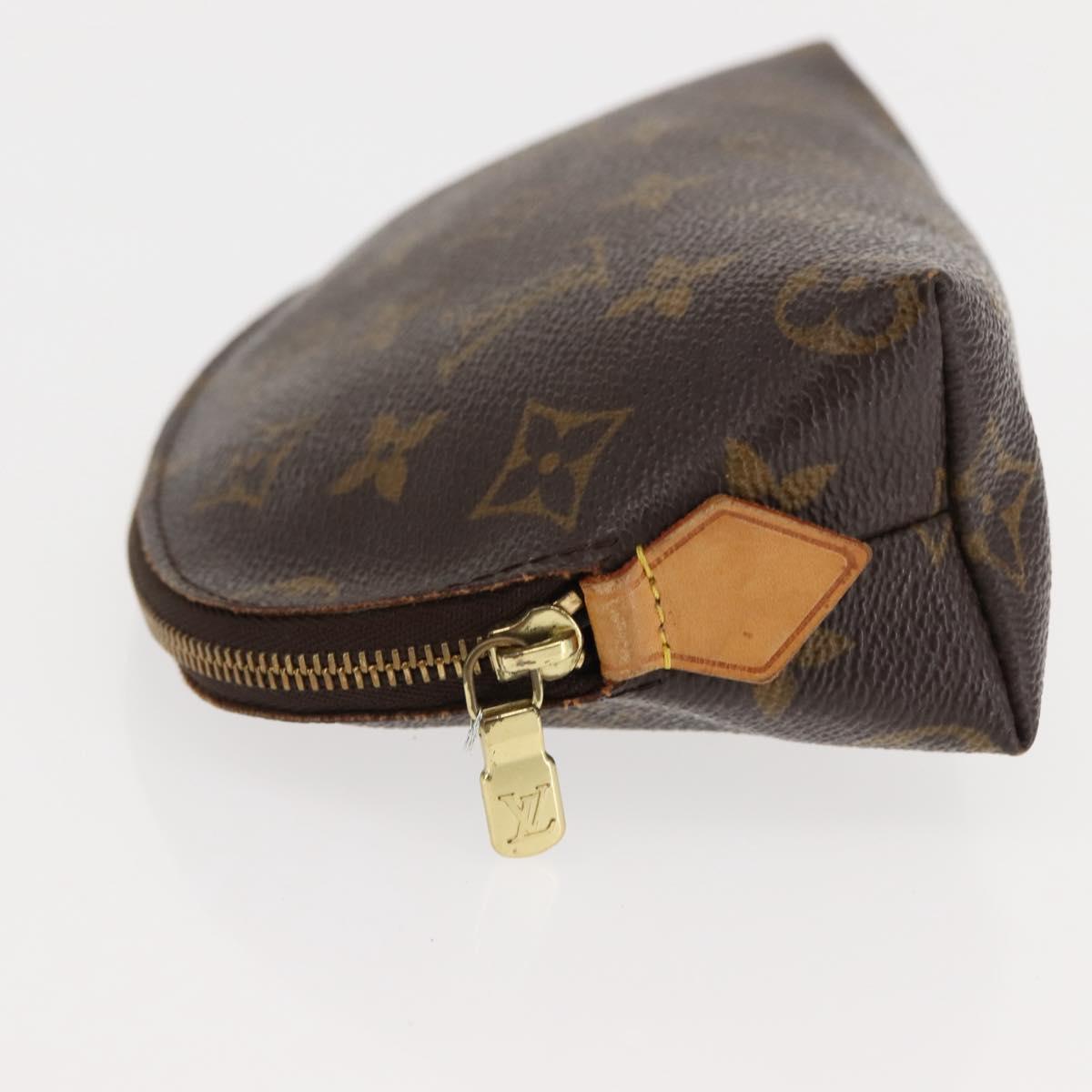 LOUIS VUITTON Monogram Pochette Cosmetic PM Pouch M43998 LV Auth 147230