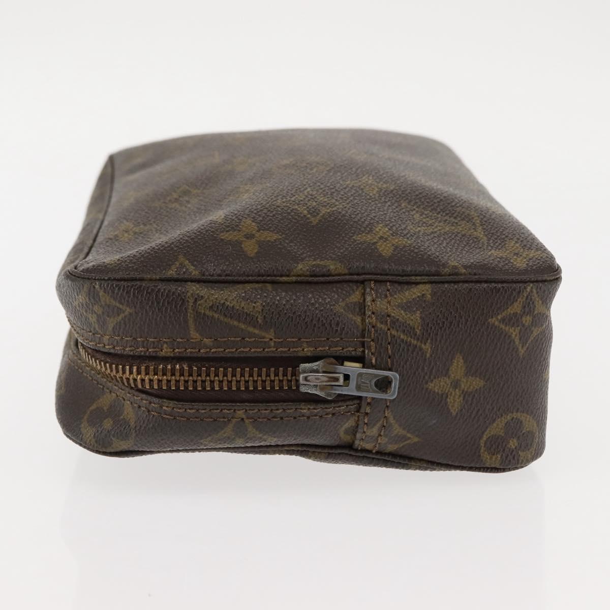 LOUIS VUITTON Monogram Trousse Toilette 23 Clutch Bag M47524 LV Auth 147231
