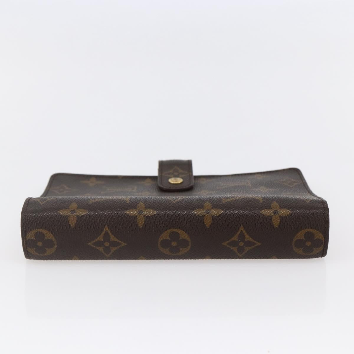 LOUIS VUITTON Monogram Agenda MM Day Planner Cover R20105 LV Auth 147232