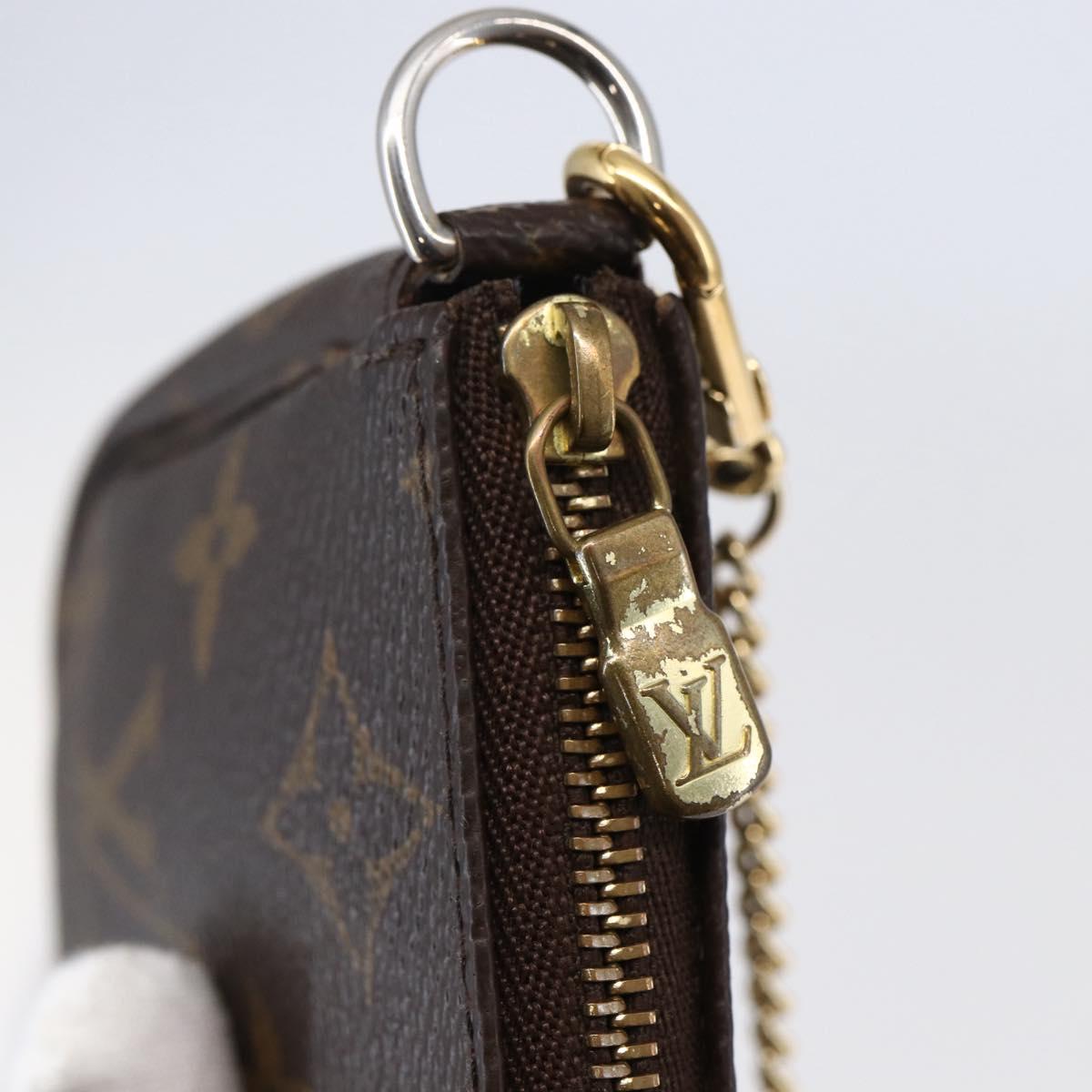 LOUIS VUITTON Monogram Mini Pochette Accessoires Pouch M58009 LV Auth 147233