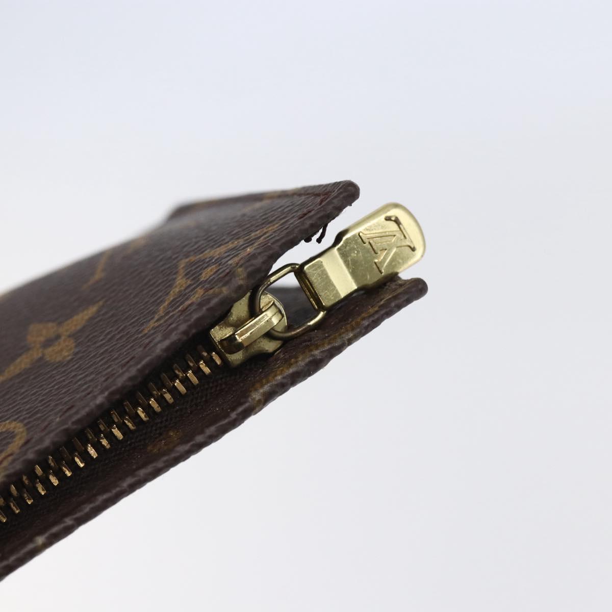 LOUIS VUITTON Monogram Bucket GM Accessory Pouch LV Auth 147234