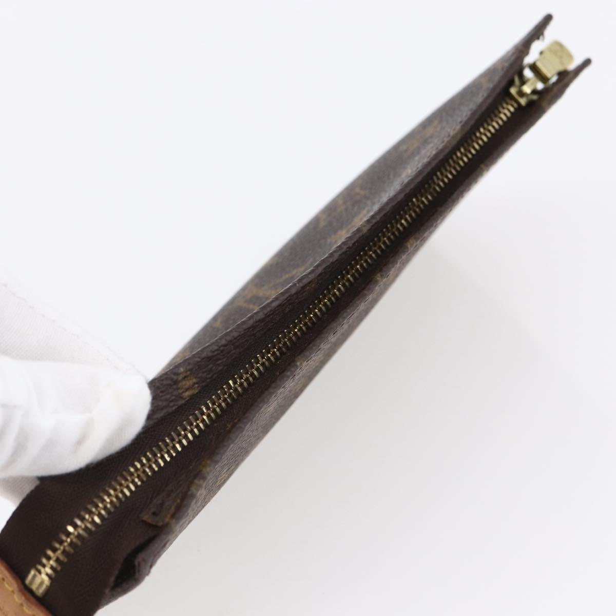 LOUIS VUITTON Monogram Bucket GM Accessory Pouch LV Auth 147234