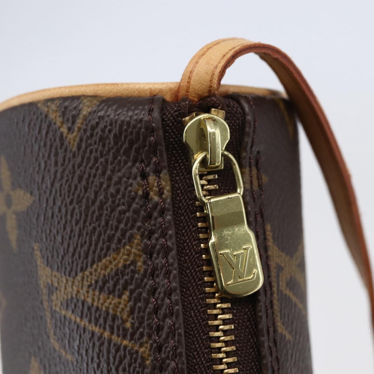 LOUIS VUITTON Monogram Papillon Pouch LV Auth 147235