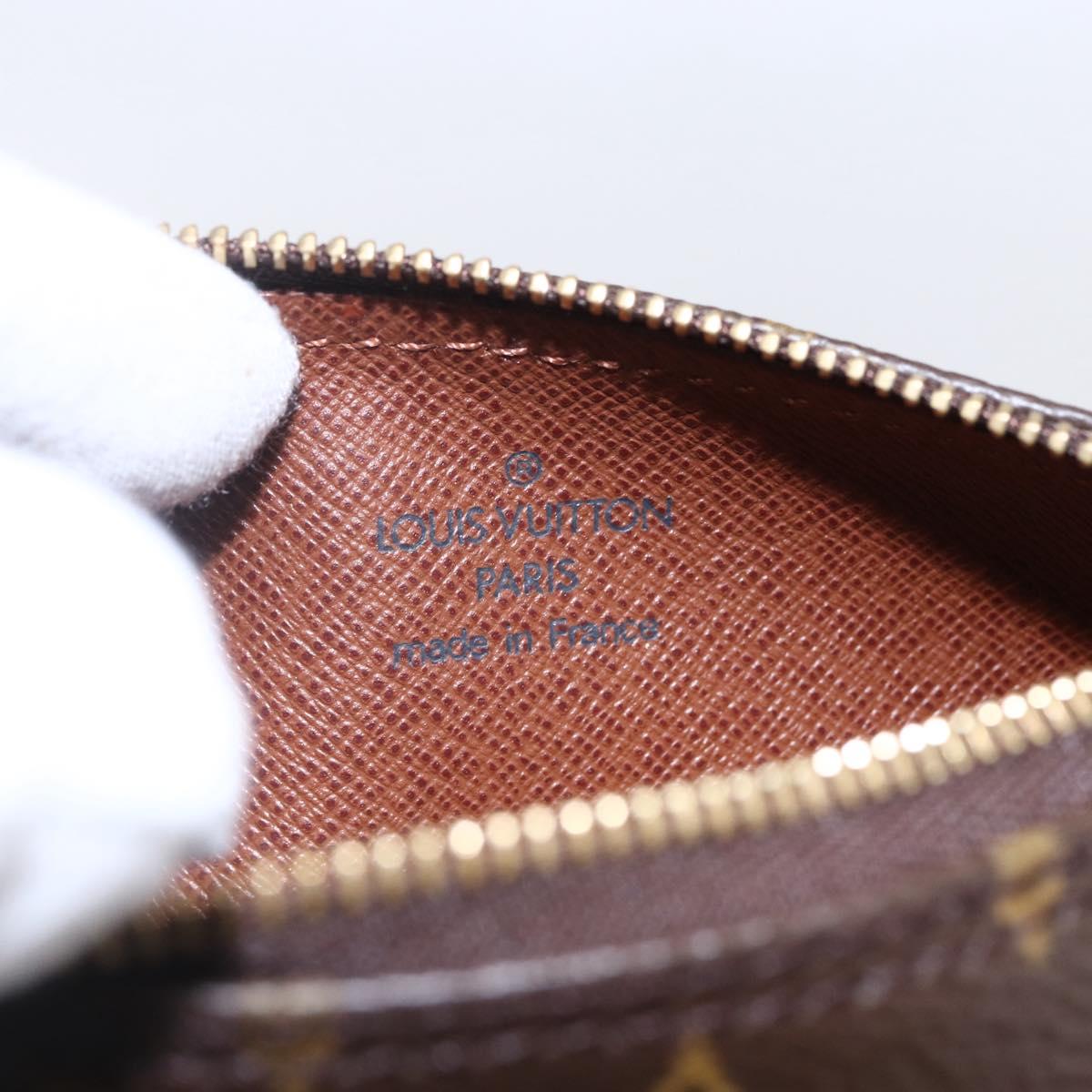 LOUIS VUITTON Monogram Papillon Pouch LV Auth 147235