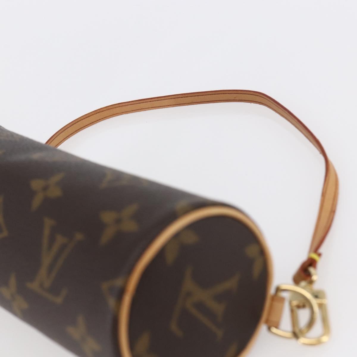 LOUIS VUITTON Monogram Papillon Pouch LV Auth 147235