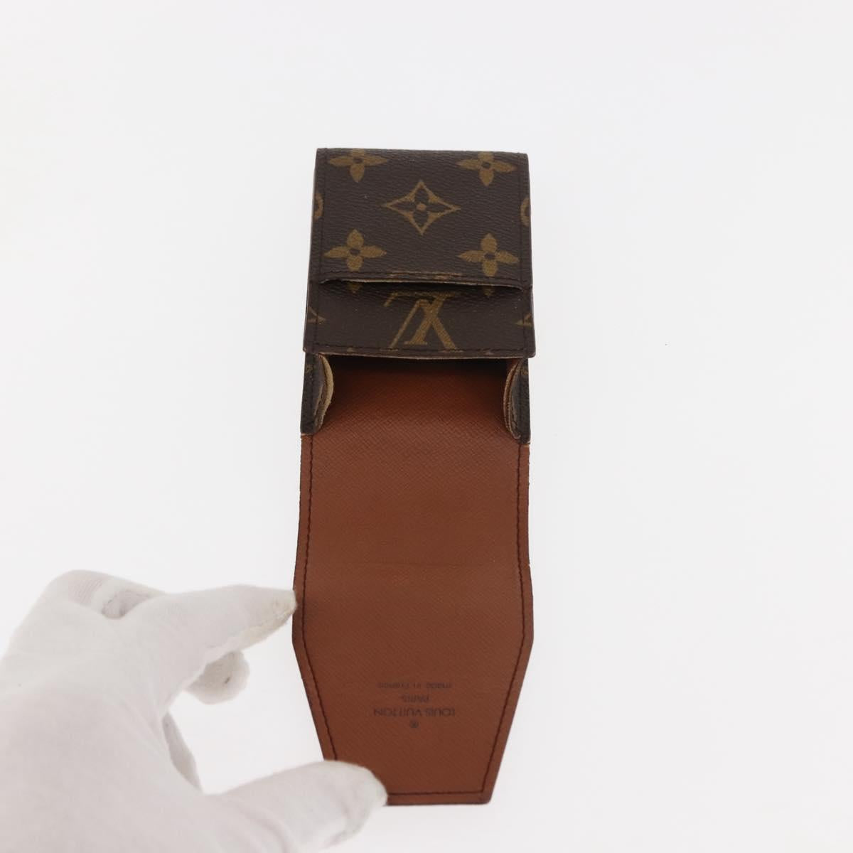 LOUIS VUITTON Monogram Etui Cigarette Case M63024 LV Auth 147236