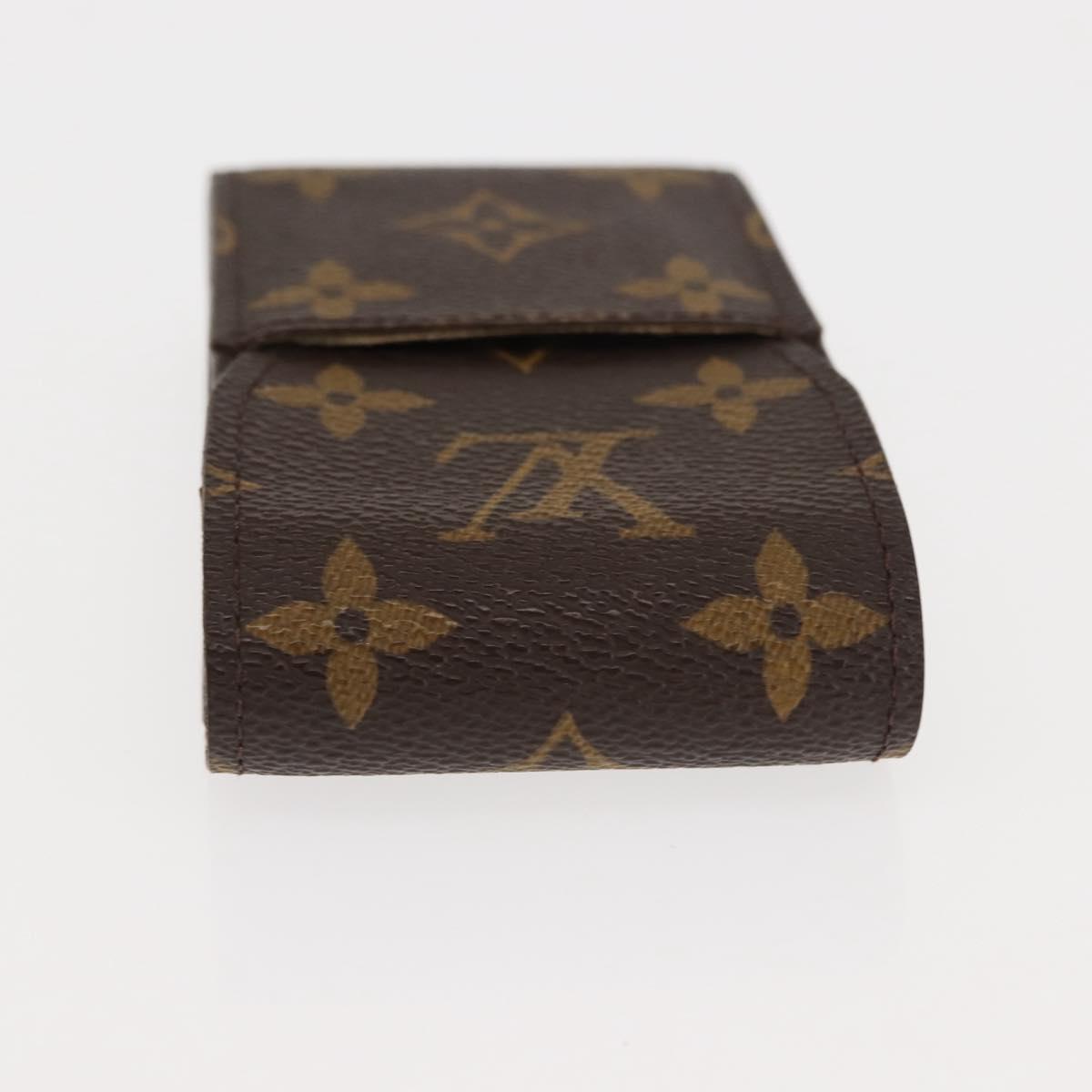 LOUIS VUITTON Monogram Etui Cigarette Case M63024 LV Auth 147236