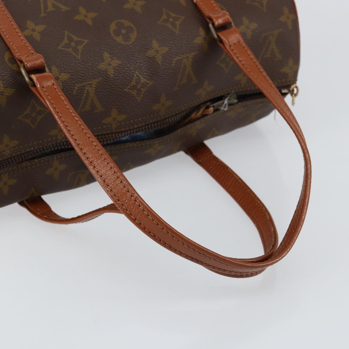 LOUIS VUITTON Monogram Papillon 30 Hand Bag Vintage M51385 LV Auth 147241