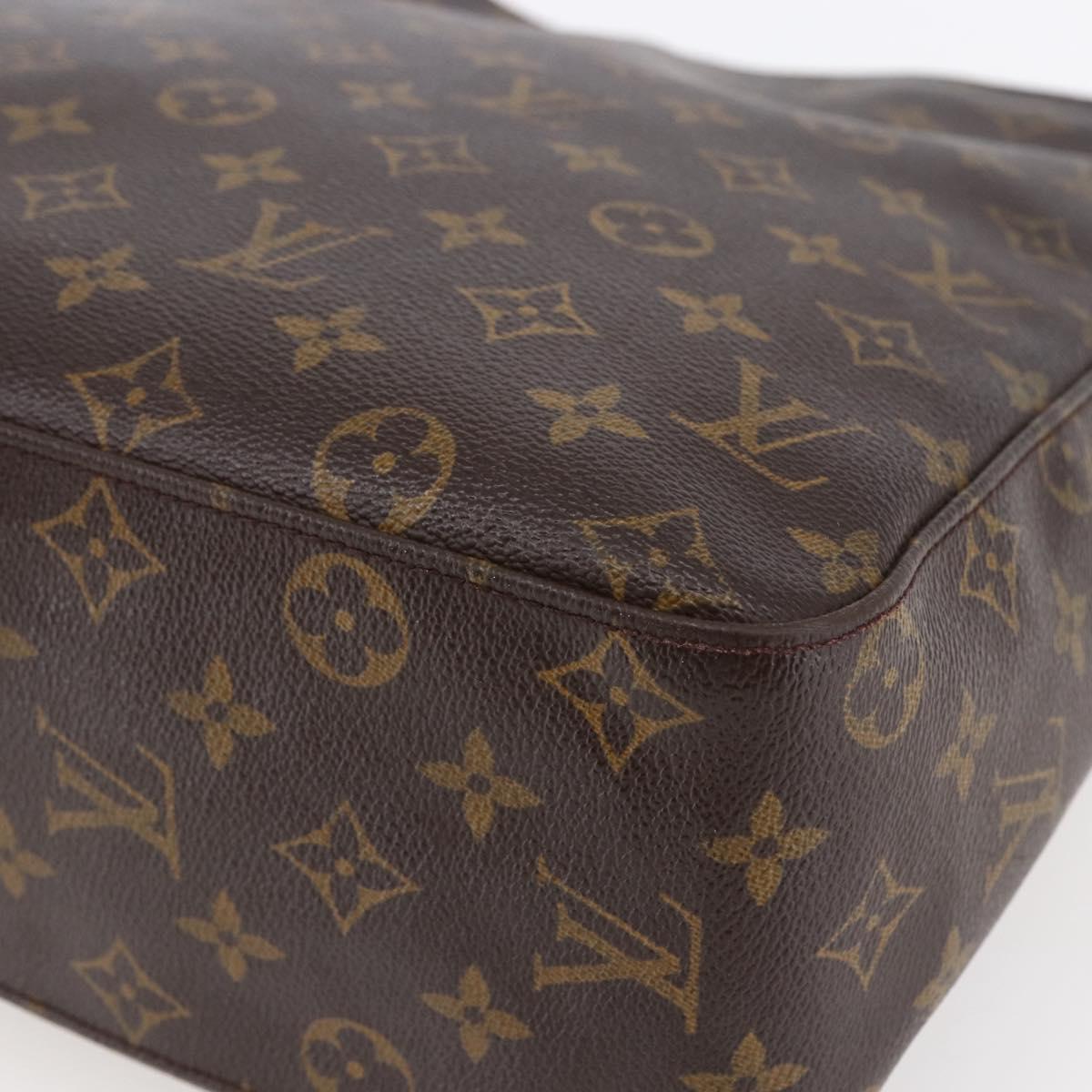 LOUIS VUITTON Monogram Looping GM Shoulder Bag M51145 LV Auth 147244