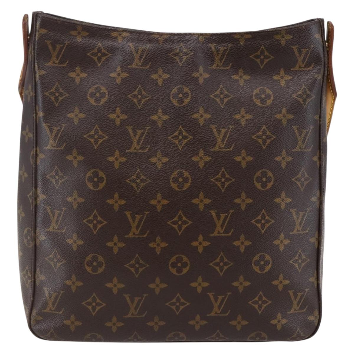LOUIS VUITTON Monogram Looping GM Shoulder Bag M51145 LV Auth 147244