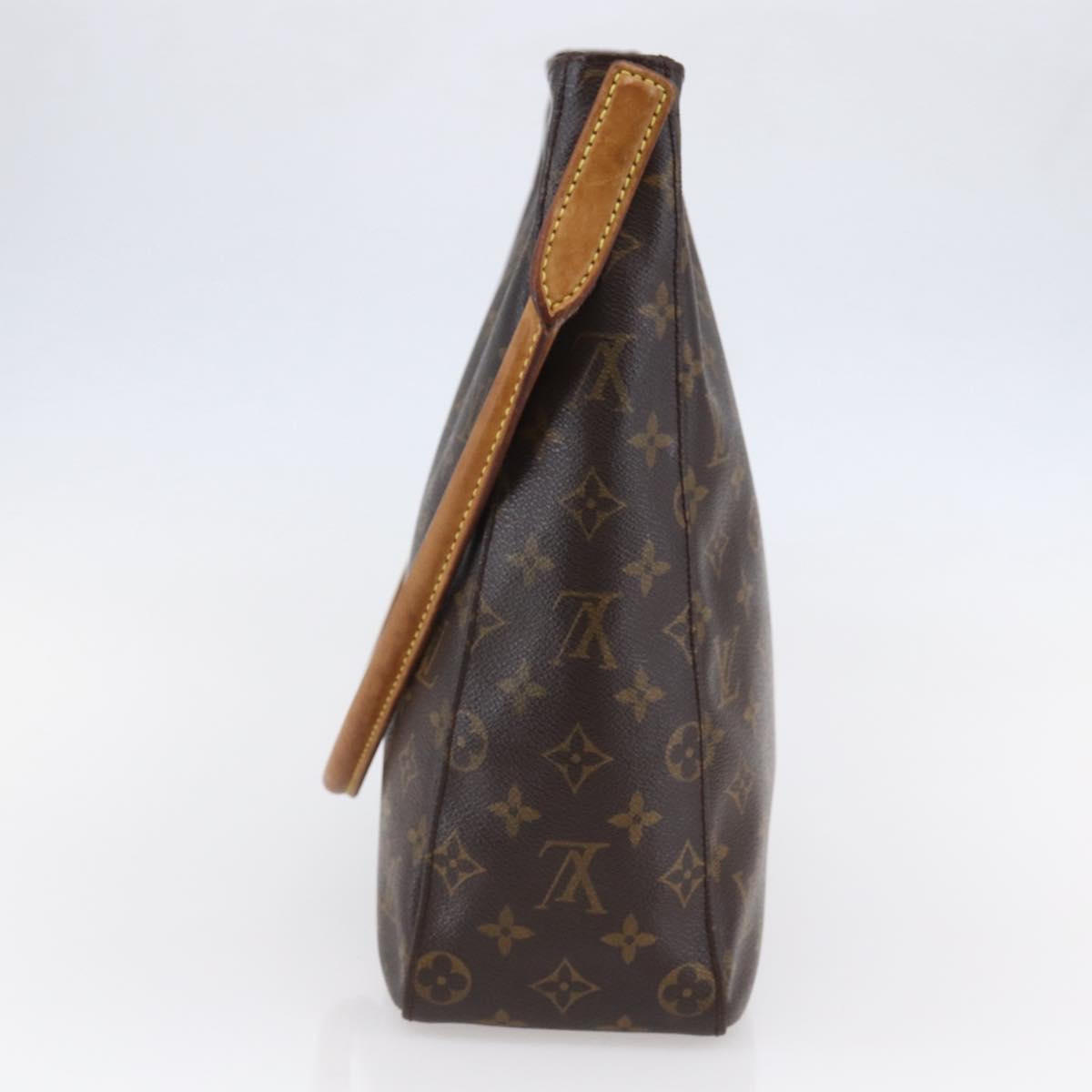 LOUIS VUITTON Monogram Looping GM Shoulder Bag M51145 LV Auth 147244